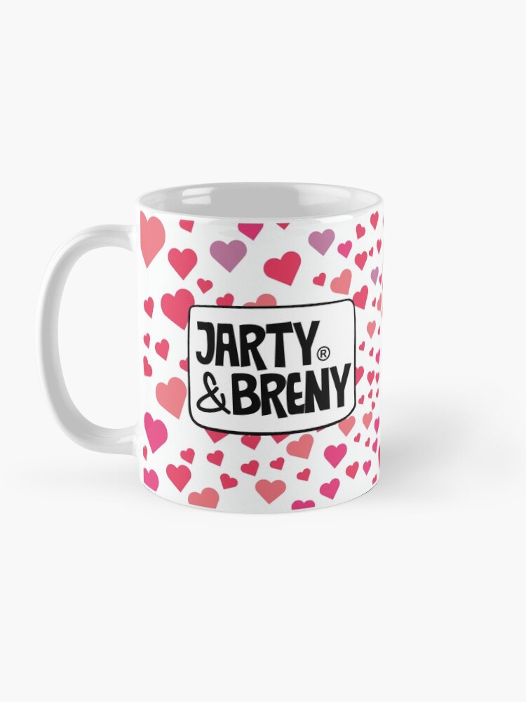 Vista alternativa de Taza Lluvia de corazones - Breny