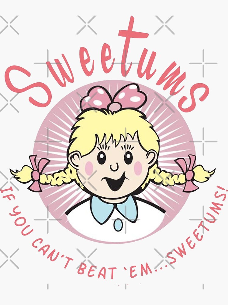 Sweetums Child Sized Soda Sticker for Sale by bibliophan