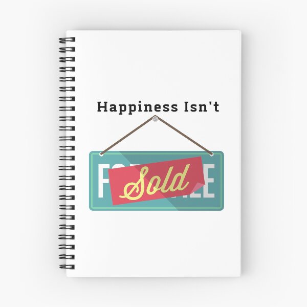 Item preview, Happiness isn't Sold! designed and sold by TextyQuotes.