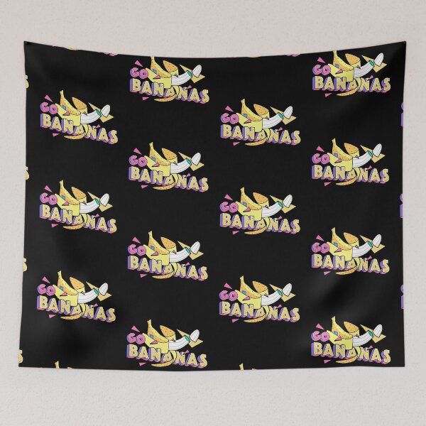 Item preview, Motivational Inspirational and Positive quote - Go bananas typography text art by Word Fandom - wordfandom designed and sold by Kerry Pritchard.