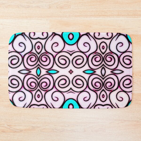 Item preview, Pretty PinK & Aqua Green ~ Jennifer's Art Design designed and sold by jenstar77.