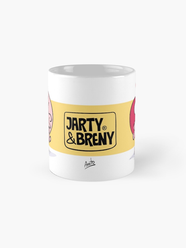 Vista alternativa de Taza Jarty&Breny - Amarillo