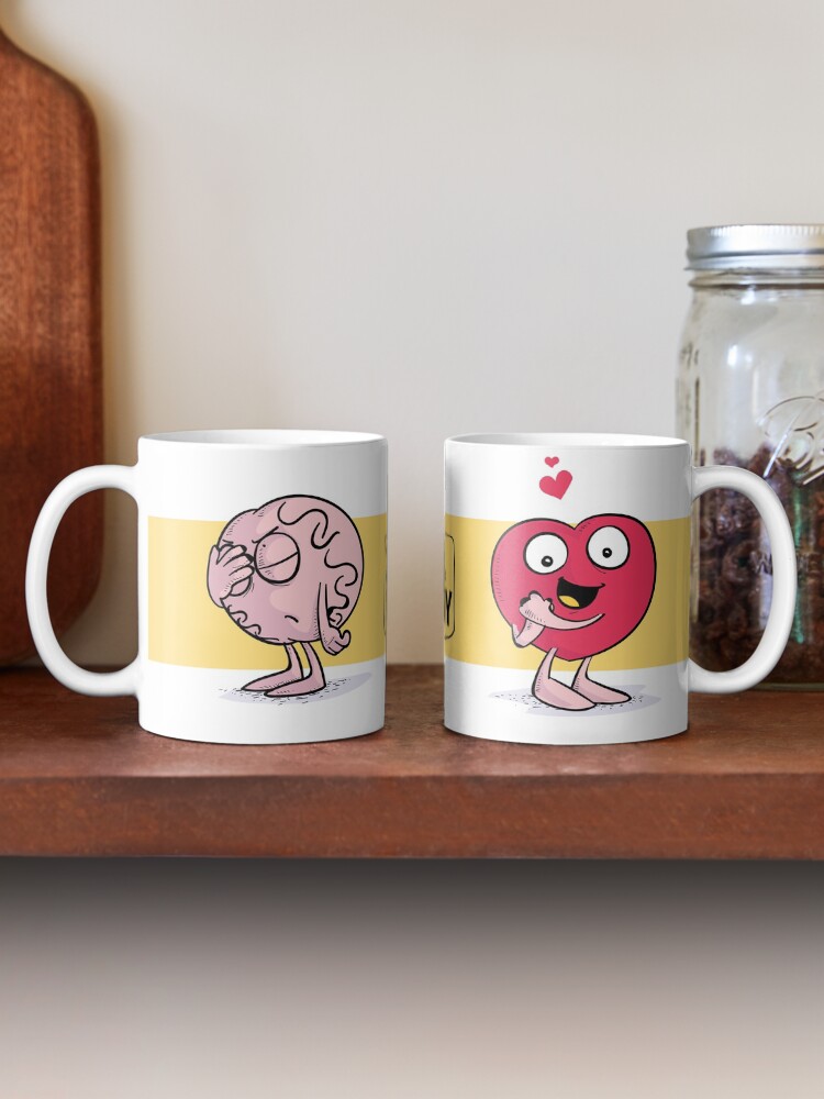 Vista alternativa de Taza Jarty&Breny - Amarillo