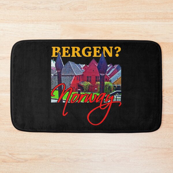 Item preview, Bryggen; Bergen; Norway; designed and sold by StickerApe.