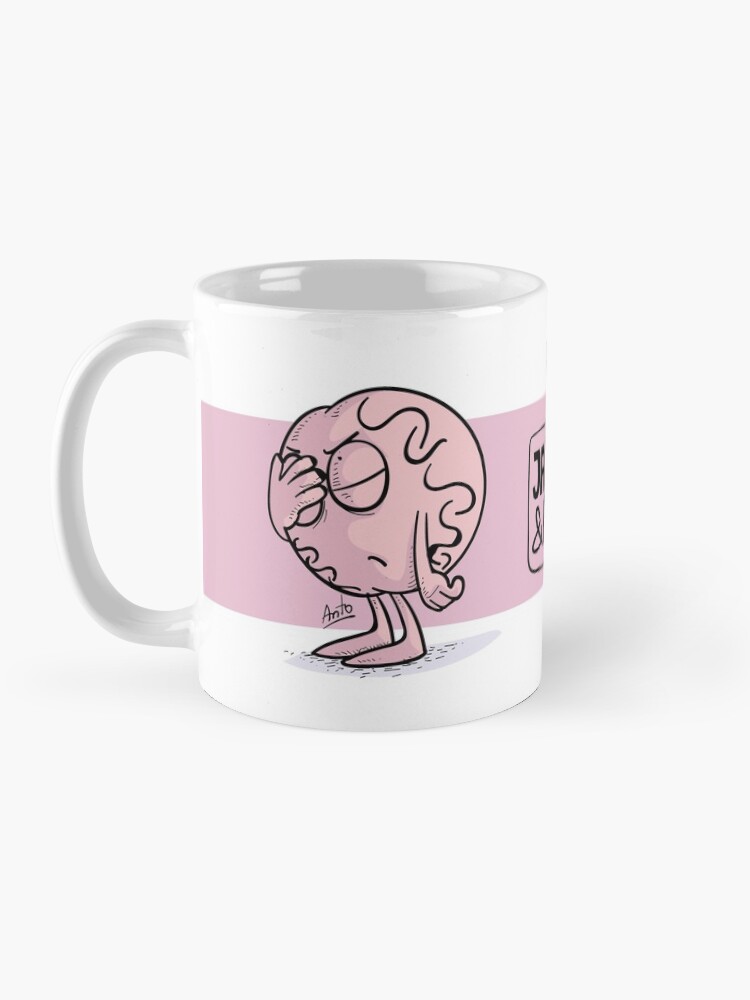 Vista alternativa de Taza Copia de Jarty&Breny - rosa