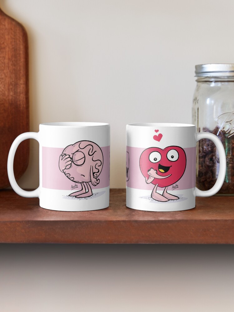 Vista alternativa de Taza Copia de Jarty&Breny - rosa