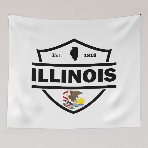 Item preview, Represent Illinois designed and sold by JayJaxon.