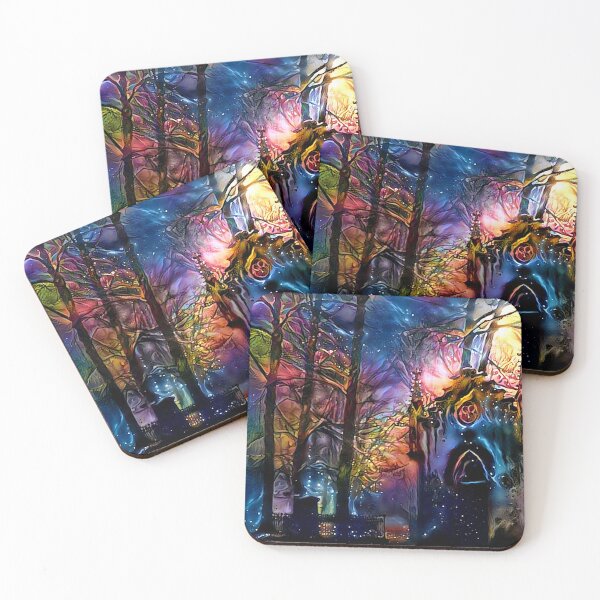 Item preview, Mystic Nights in Hallowed Woods designed and sold by Alyxandre.