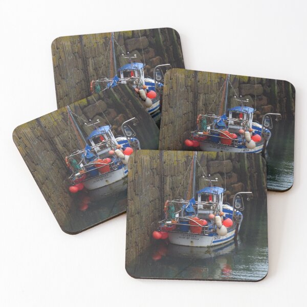 Item preview, Sheltering In Mousehole Harbour designed and sold by wiggyofipswich.