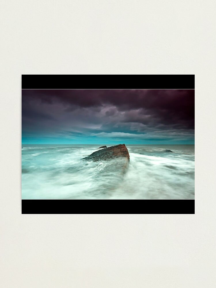 Alternate view of wet feet Photographic Print