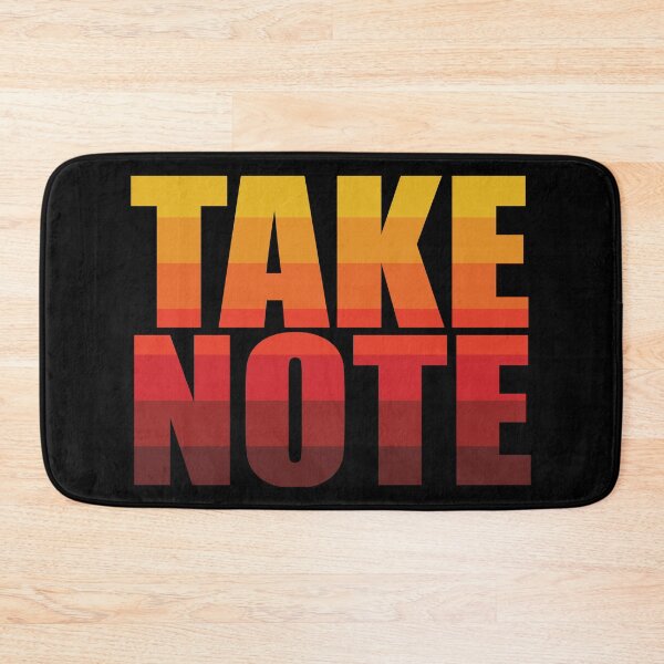 Item preview, Take Note Orange  designed and sold by randilynn18.