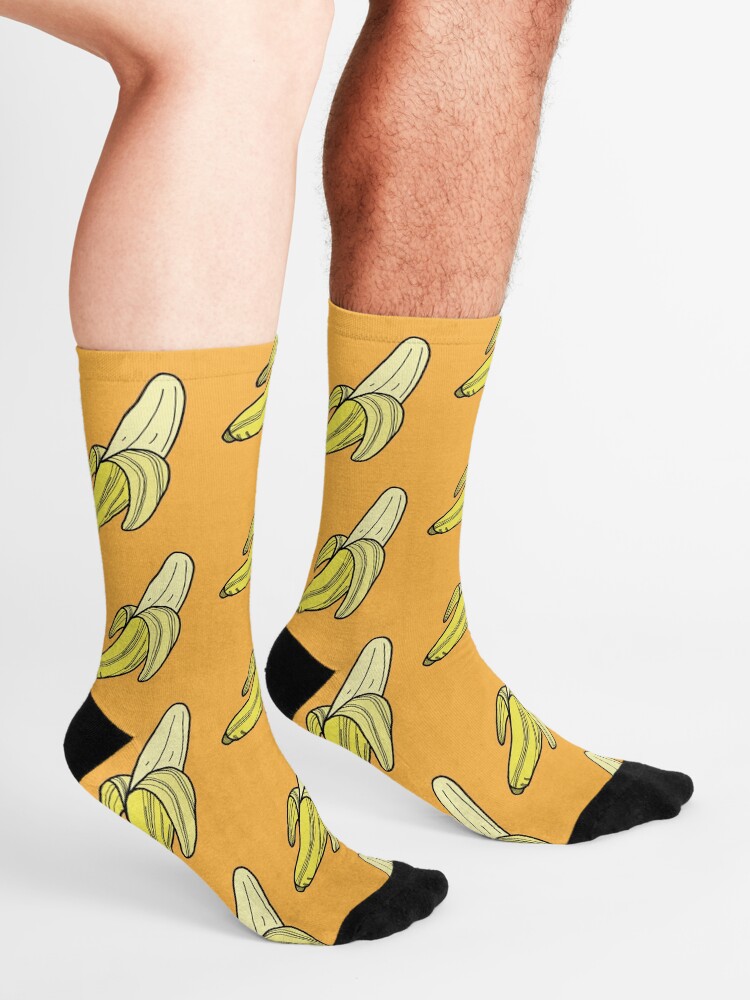 Alternate view of VINTAGE - BANANA Socks