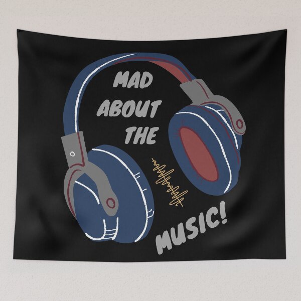 Item preview, Mad About The Music designed and sold by Legit Hooligan.
