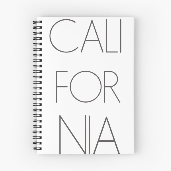 Item preview, California Typography Print designed and sold by Cali West.