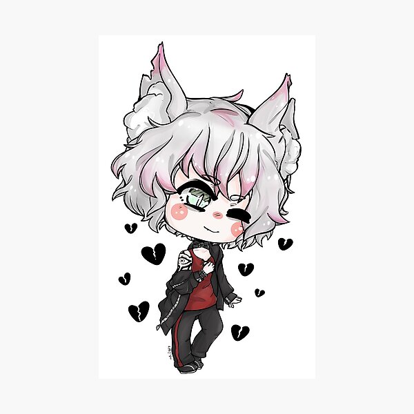 Aperçu de l'œuvre Kitty Saeran Inconnu! créée et vendue par EvilCrayons.