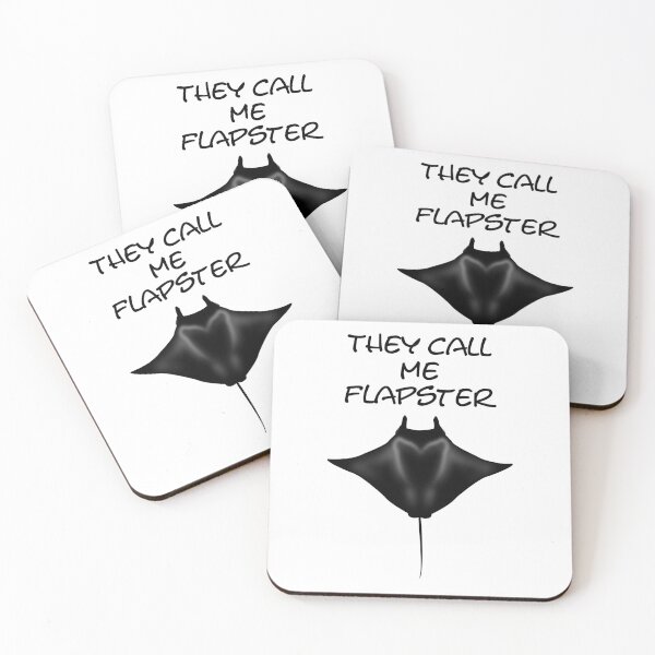Item preview, Funny manta ray designed and sold by NicGrayGraphic.