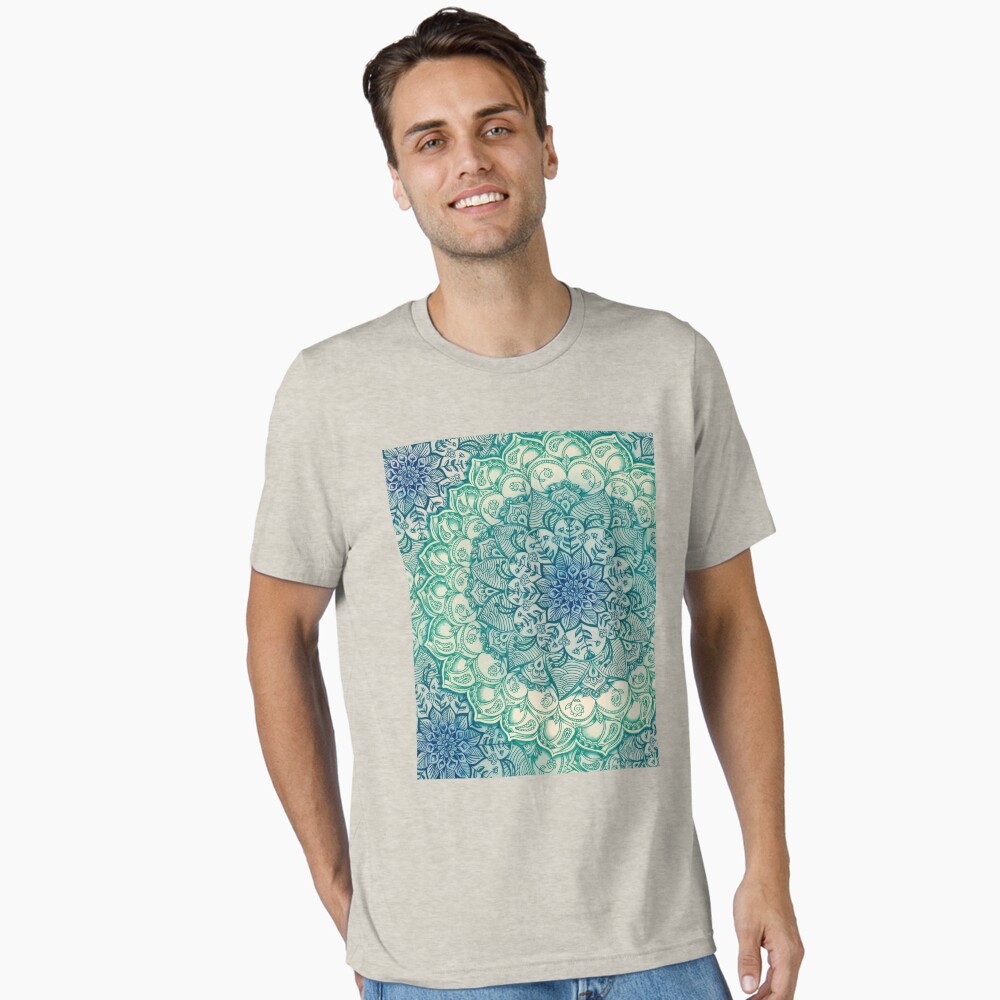 Vista previa del artículo con la obra «Camiseta esencial», diseñado y vendido por micklyn.