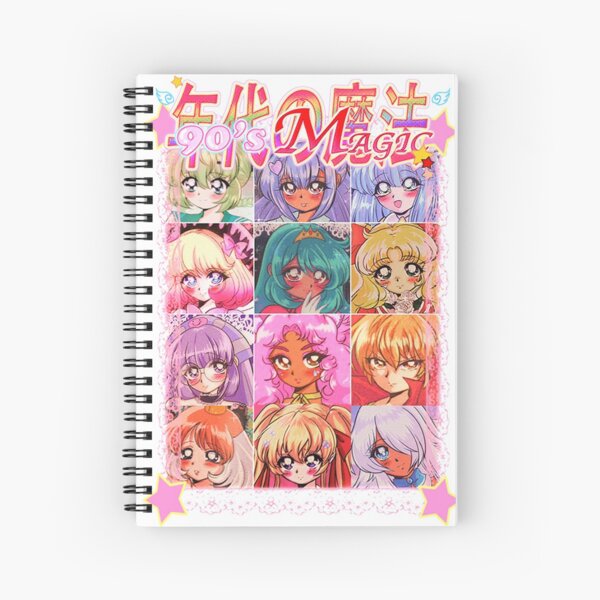 90s Magic Spiral Notebook