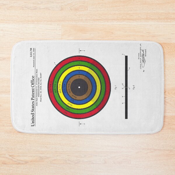 Item preview, Phonograph Record Patent designed and sold by FinlayMcNevin.