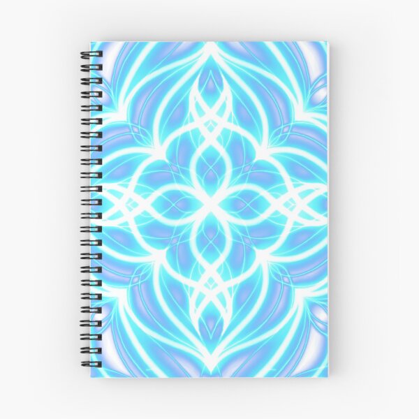 Item preview, Blue Glowing Mandala designed and sold by AlexIvyArt.