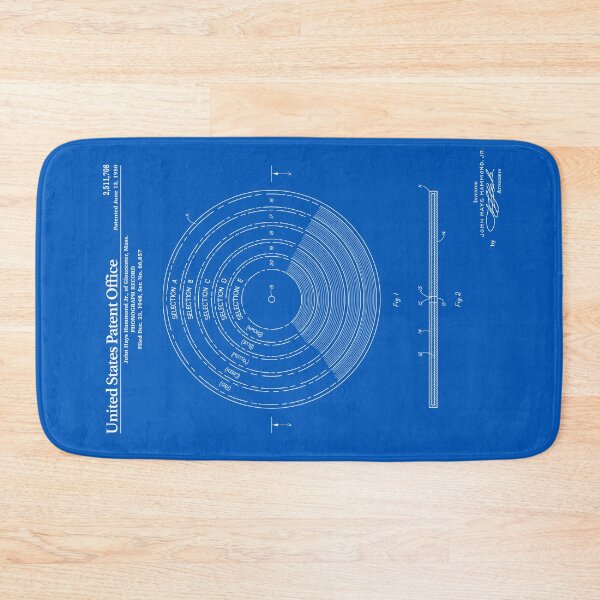 Item preview, Phonograph Record Patent - Blueprint designed and sold by FinlayMcNevin.