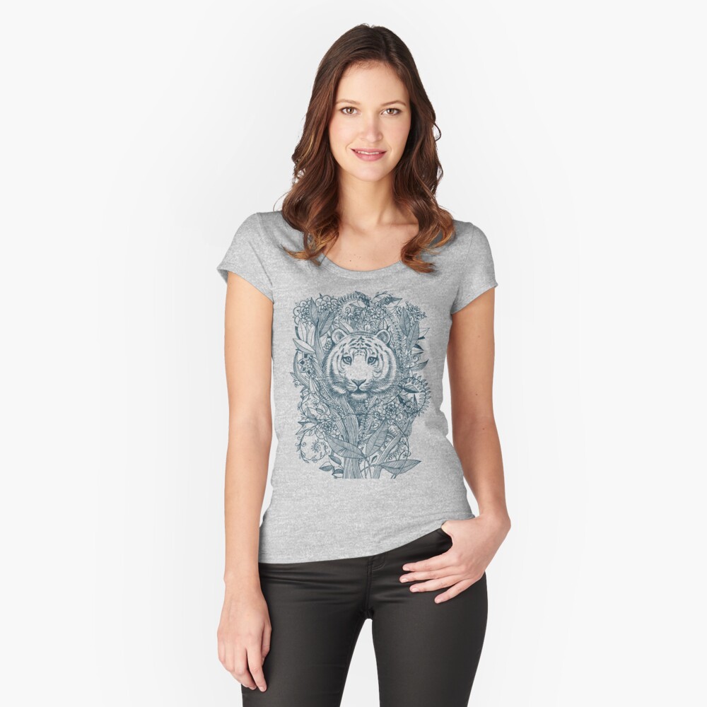 Item preview, Fitted Scoop T-Shirt designed and sold by micklyn.
