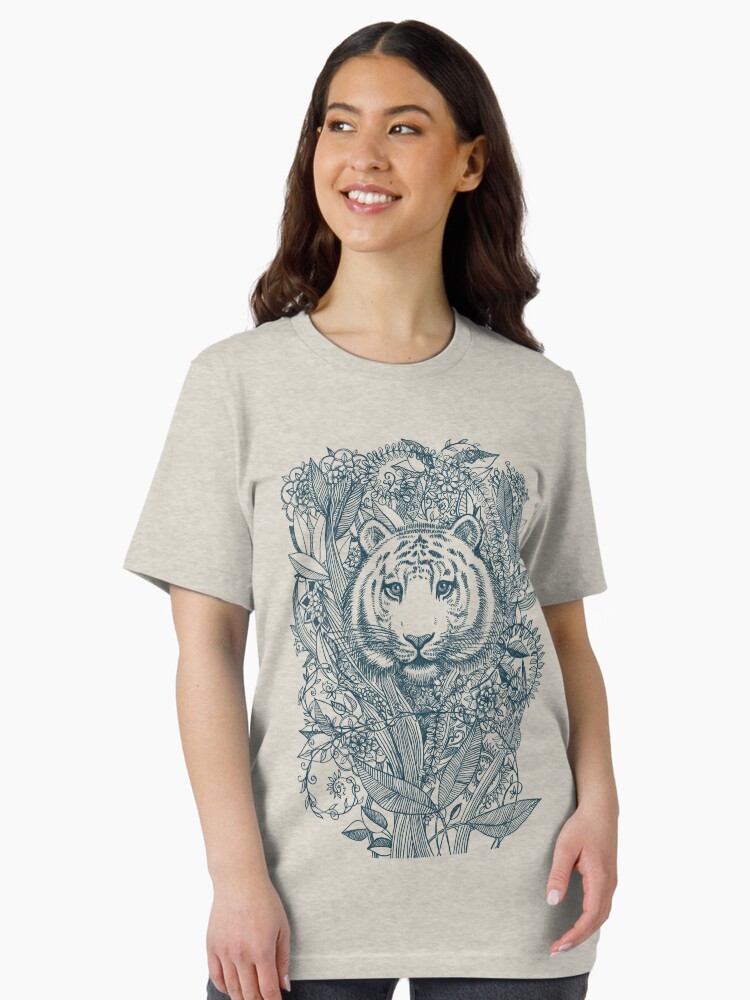 Thumbnail 2 of 7, Essential T-Shirt, Tiger Tangle designed and sold by micklyn.