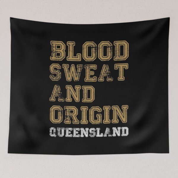 Item preview, Blood, Sweat and Origin QLD designed and sold by DarkSmack.