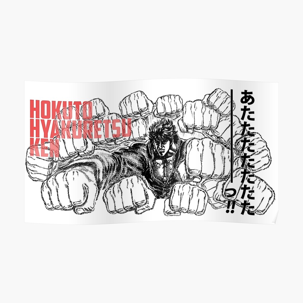Kenshiro Hokuto No Ken - Hyakuretsu Ken