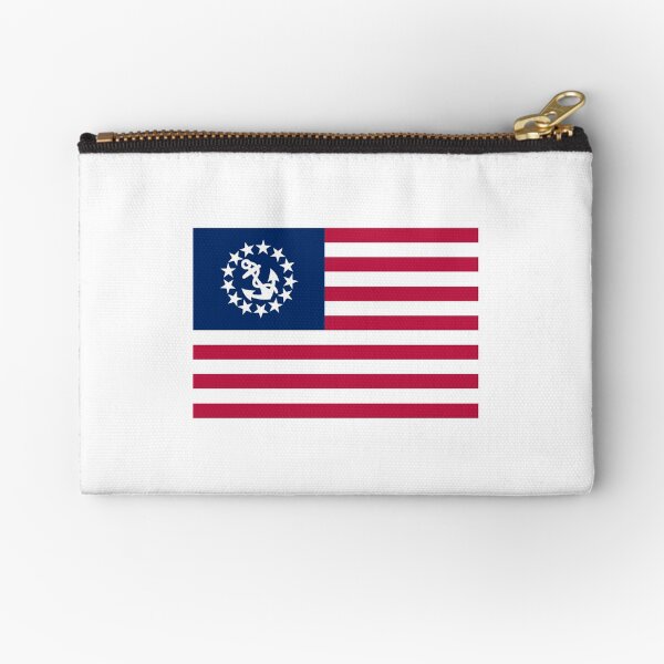 United States Yacht Ensign Zipper Pouch