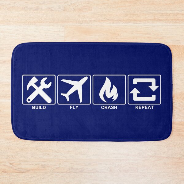 Item preview, BUILD. FLY. CRASH. REPEAT. designed and sold by MACH5-.