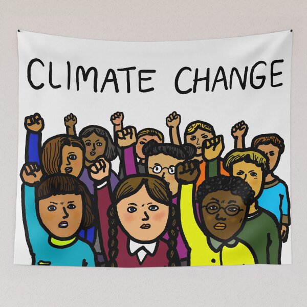 Item preview, Activists Protest Climate Change designed and sold by Nalidsa Sukprasert.