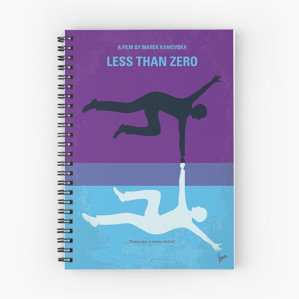 Item preview, No848 My Less Than Zero minimal movie poster   designed and sold by Elaine B  Ocampo.