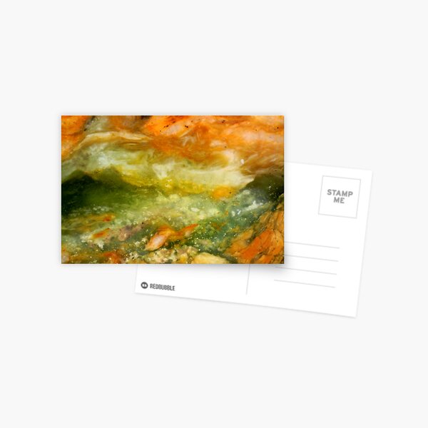 Goldfish Apocalypse (Plasma Stone) Postcard