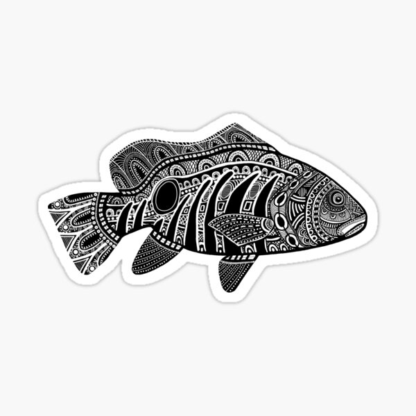 #491 - Spottail Beauty - Artist Nathalie Le Riche Sticker