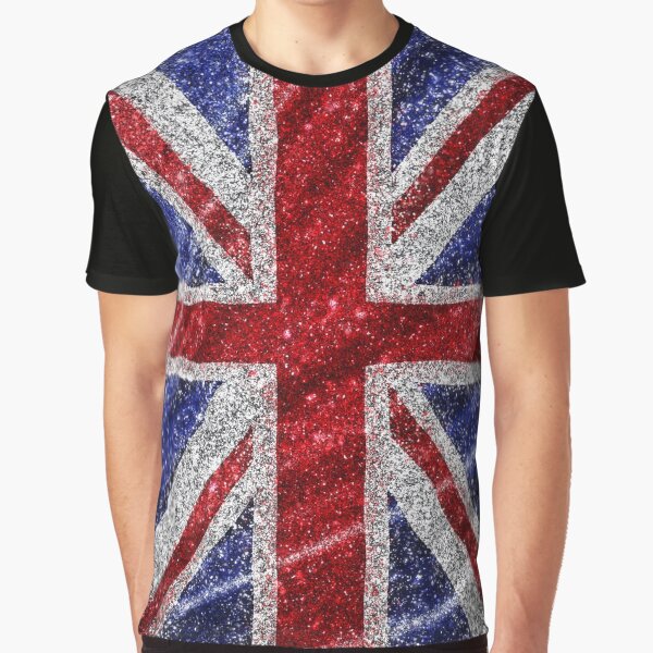 Vista previa del artículo con la obra «Glitter Union Jack Flag Lentejuelas UK», diseñado y vendido por newyorker01.
