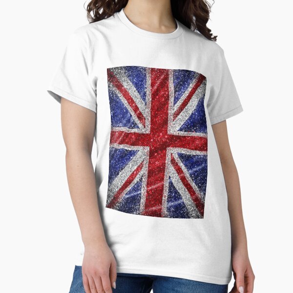 Item preview, Glitter Union Jack Flag Lentejuelas UK designed and sold by newyorker01.