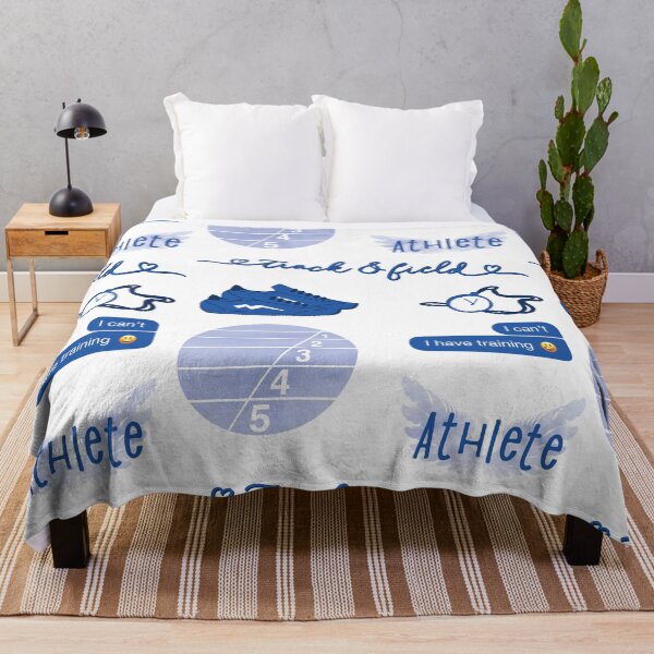 Item preview, Blue Watercolor Track and Field Athlete Pack designed and sold by The-Goods.