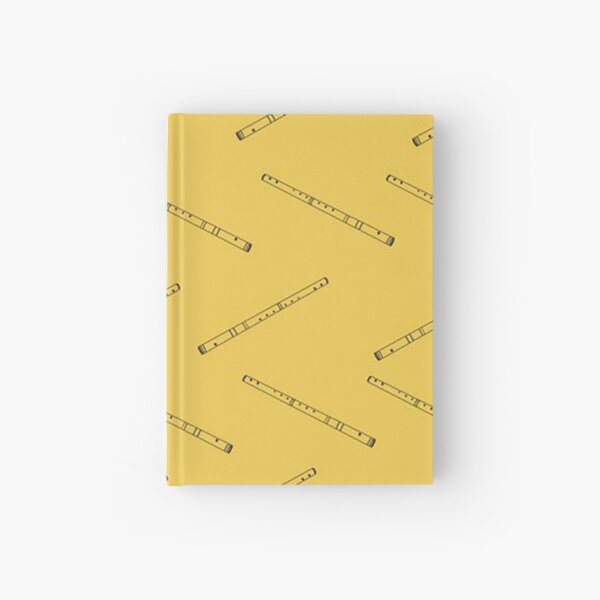 Playing with the flute Hardcover Journal
