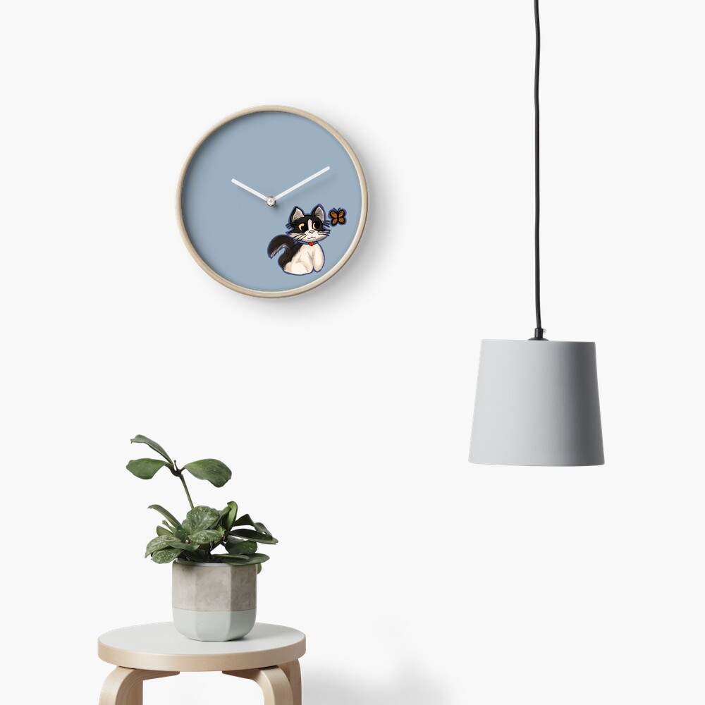 Item preview, Clock designed and sold by InvaderCool.