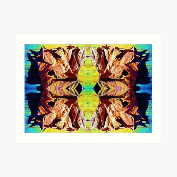 Winged Leaf Beetles Art Print