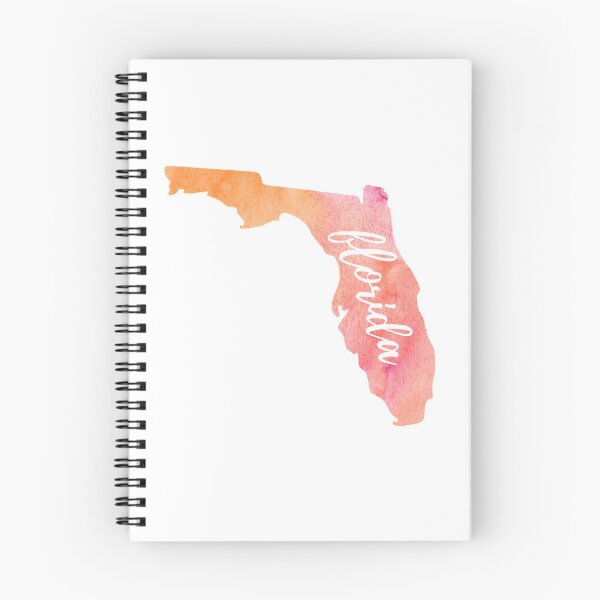 Item preview, Florida Watercolor Silhouette designed and sold by nxtleveldesign.