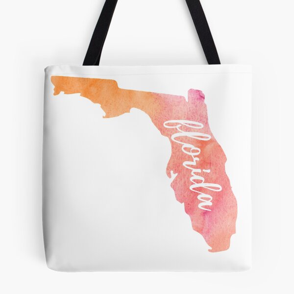Item preview, Florida Watercolor Silhouette designed and sold by nxtleveldesign.