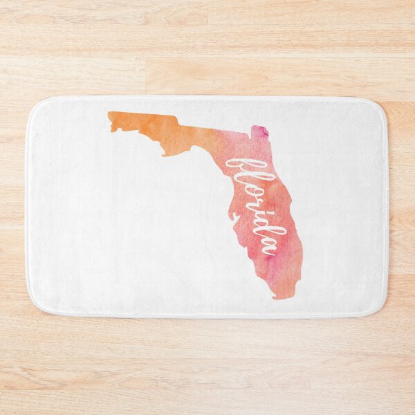 Item preview, Florida Watercolor Silhouette designed and sold by nxtleveldesign.