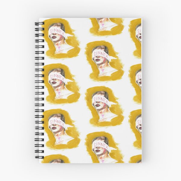 Item preview, Sinner gold watercolor designed and sold by Shannon Curtin.