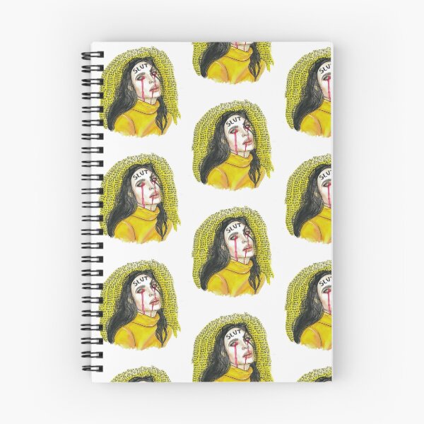 Item preview, slut repetition watercolor designed and sold by Shannon Curtin.
