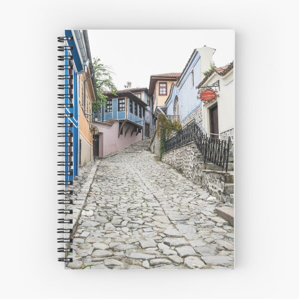 Item preview, Hugging the Narrow Streets - Old Town Plovdiv Splendid Revival Houses designed and sold by Georgia Mizuleva.