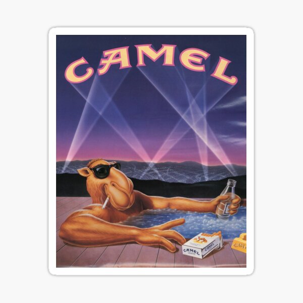 Joe CAMEL Sticker