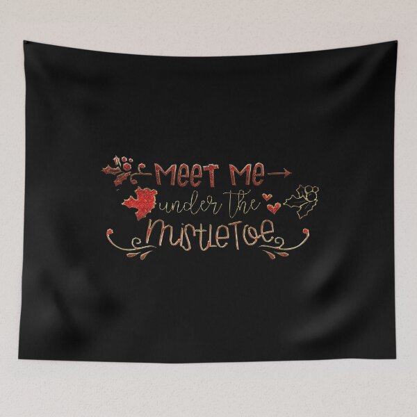 Item preview, Meet Me Under The Mistletoe designed and sold by wolfgangrainer.