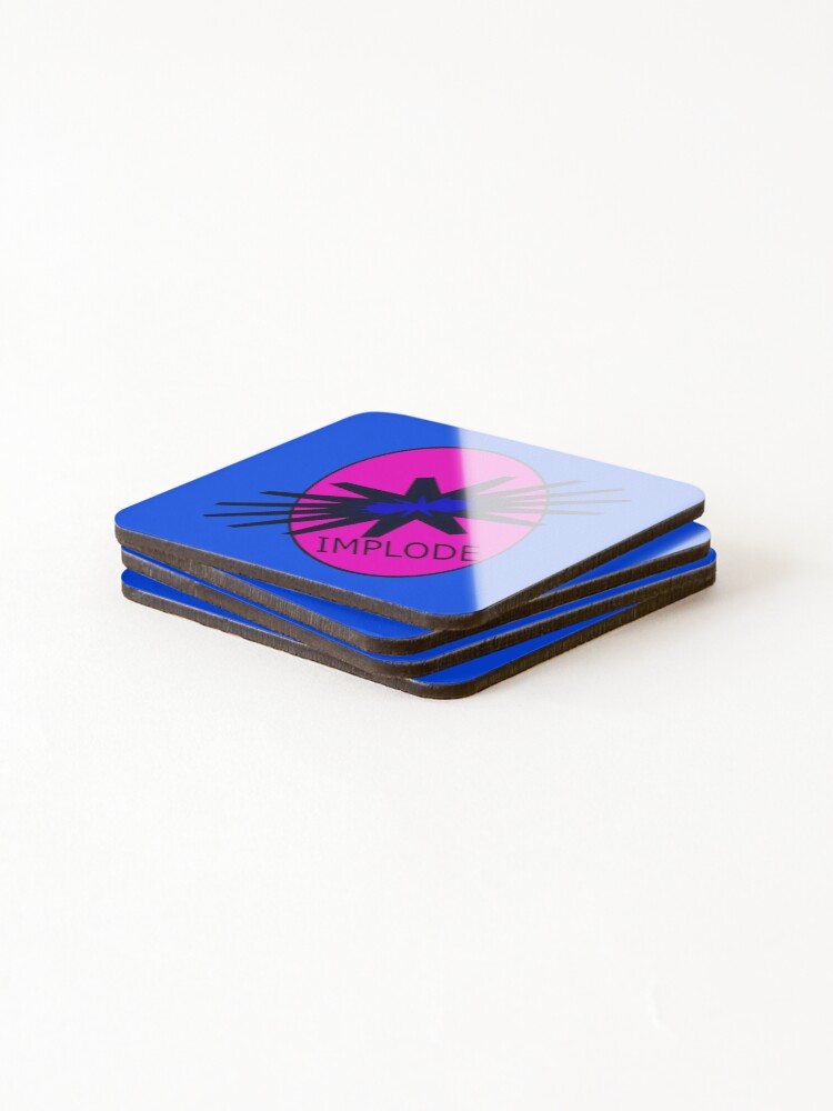 Thumbnail 4 of 5, Coasters (Set of 4), Implode designed and sold by sdjames.